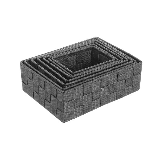 Látkové košíky do kúpeľne v súprave 7 ks - Casa Selección-image-2