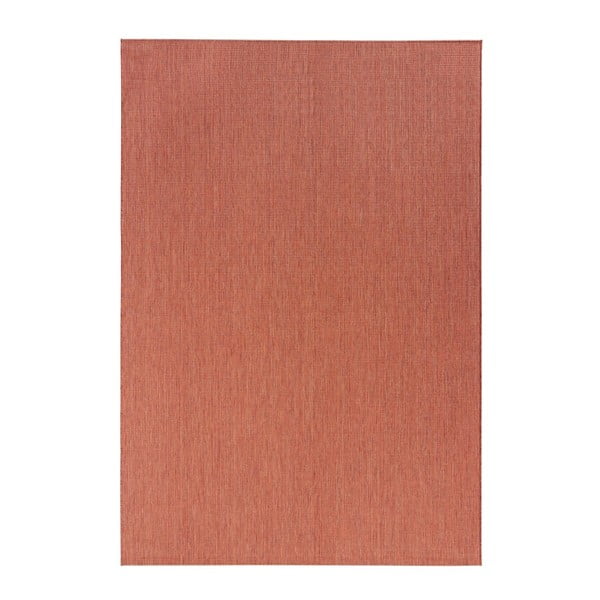 Koberec v terakotovej farbe vhodný aj do exteriéru Match, 160 × 230 cm