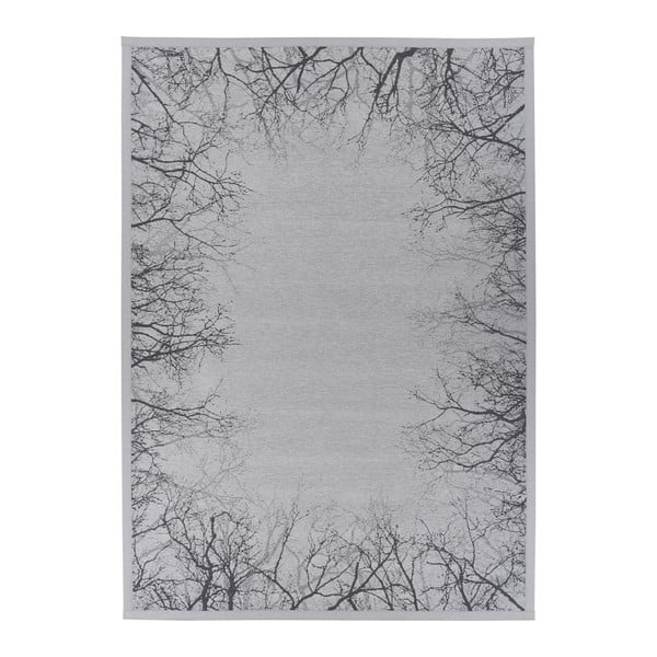 Sivý obojstranný koberec Narma Puise Silver, 100 x 160 cm-image-1