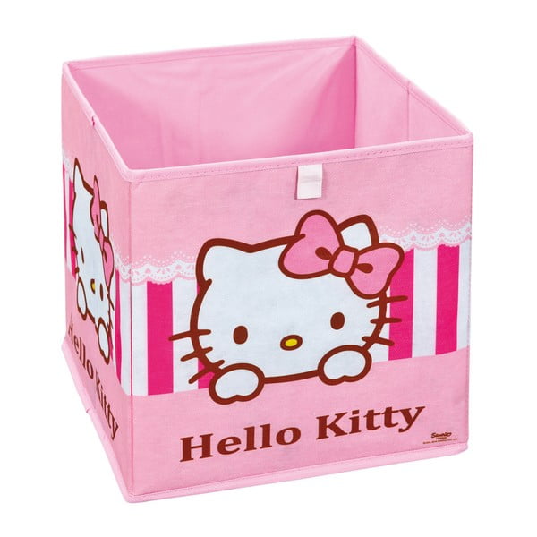 Ružový úložný box 13Casa Cat
