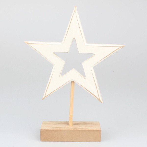 Vianočné dekorácie v tvare hviezdy Dakls Jacob