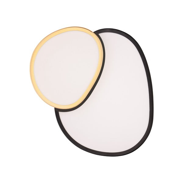 LED stropné svietidlo v čiernej a zlatej farbe 36x43.5 cm Rise – Trio-image-4