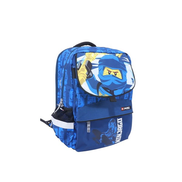 Modrá školská aktovka LEGO® Ninjago Jay Starter