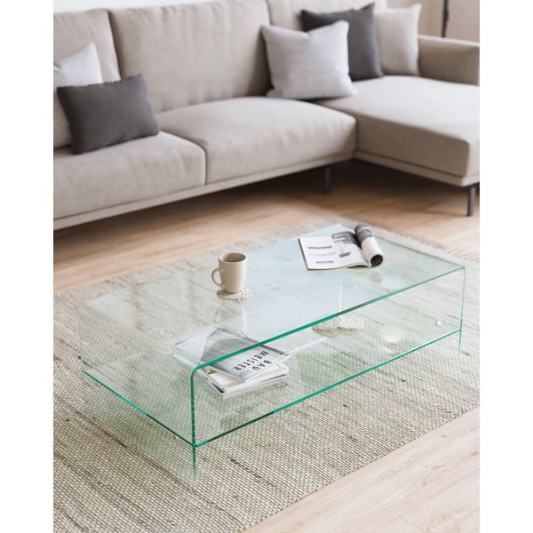 Sklenený konferenčný stolík 55x110 cm Burano – Kave Home-image-4