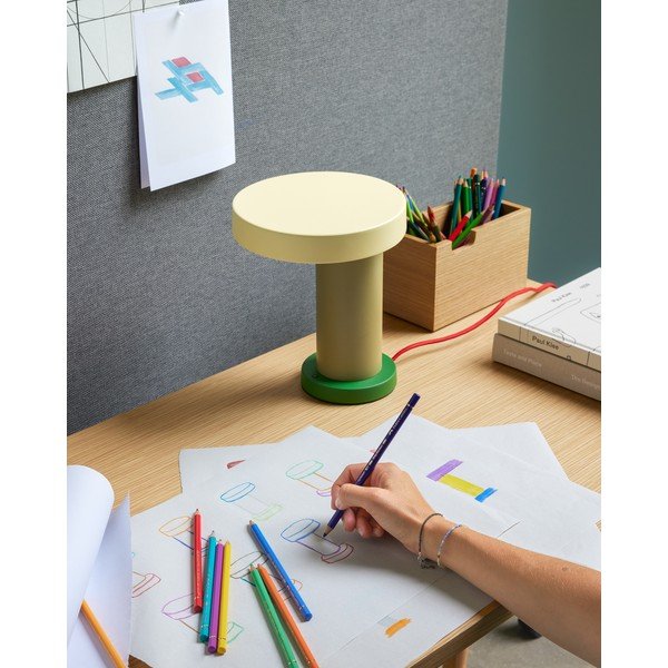 Zelená stolová lampa (výška 25 cm) Magic – Hübsch-image-1