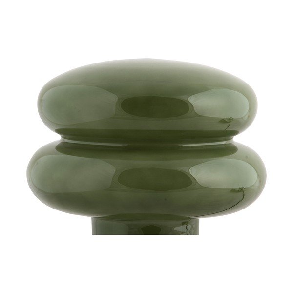 Zelená sklenená stolová lampa (výška  24 cm) Incesante – Leitmotiv-image-2