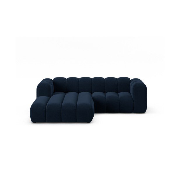 Tmavomodrá rohová pohovka (ľavý roh) Lupine – Micadoni Home