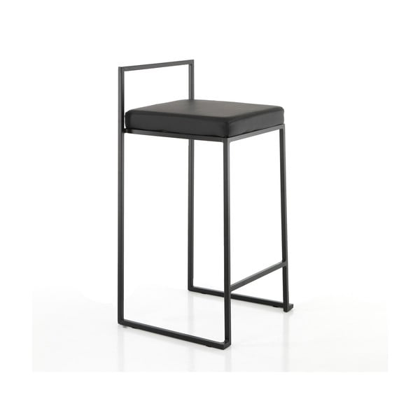 Čierne barové stoličky v súprave 2 ks 77 cm Dodo – Tomasucci