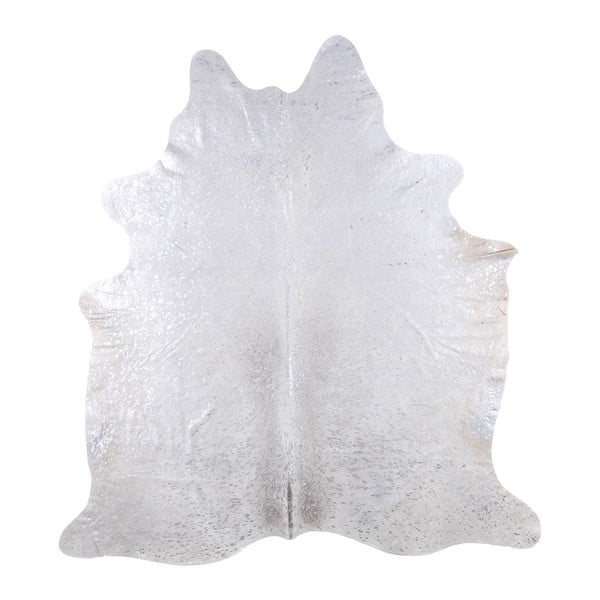 Pravá hovädzia koža Arctic Fur Silver Puro, 206 × 190 cm