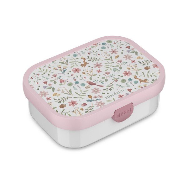 Biely/ružový plastový detský desiatový box Fairy Wonders by Little Dutch – Mepal
