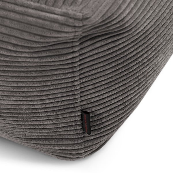 Tmavosivý menčestrový sedací vak Softbox MooG – SLOWDOWN-image-4