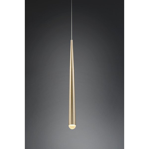 LED závesné svietidlo v zlatej farbe ø 14 cm Cala – Trio Select-image-1