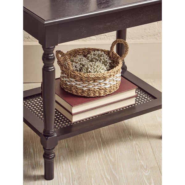 Čierny konferenčný stolík 60x120 cm Heritage – Premier Housewares-image-4