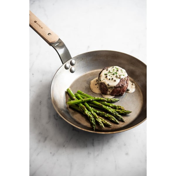 Oceľová panvica na vyprážanie de Buyer Mineral B, ø 26 cm-image-4