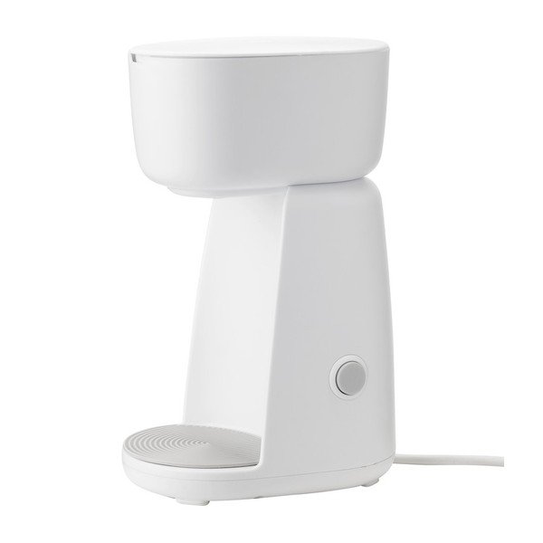 Biely plastový kávovar na filtrovanú kávu 400 ml Foodie – RIG-TIG