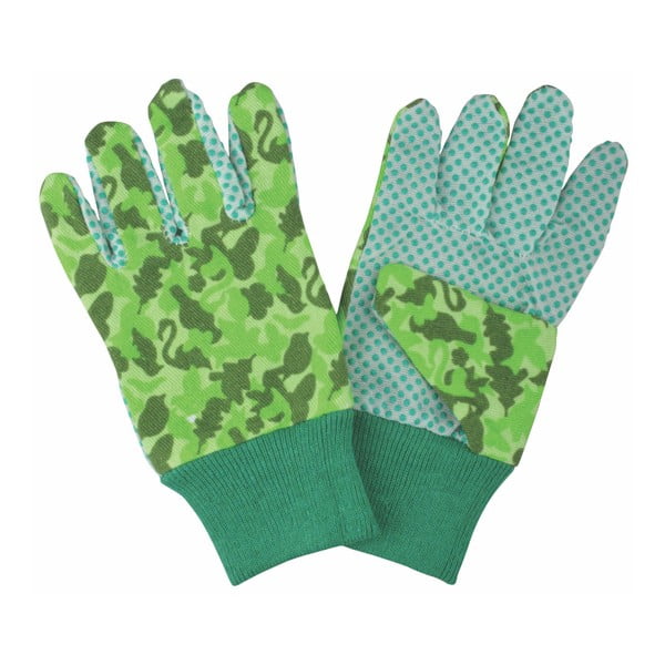 Detské zelené záhradné rukavice Esschert Design