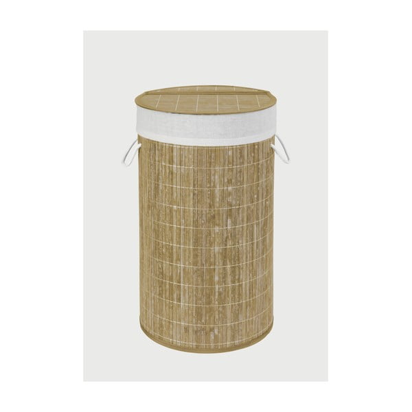 Bambusový kôš na bielizeň Wenko Bina, 55 l-image-1