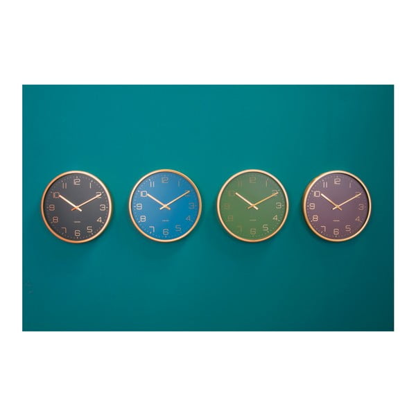 Zelené nástenné hodiny Karlsson Elegance-image-4