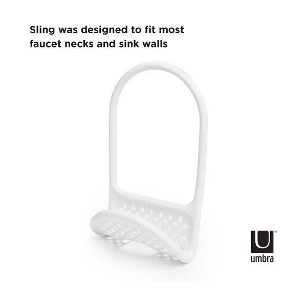 Závesný plastový držiak na hubku Sling – Umbra-image-4