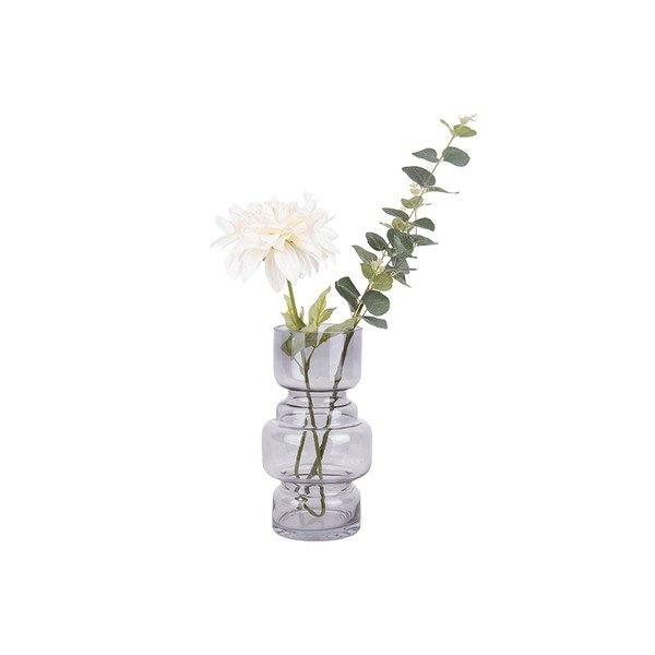 Sivá sklenená váza PT LIVING Courtly, výška 25 cm-image-2