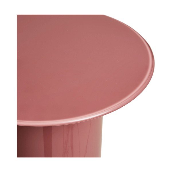Sklenený okrúhly odkladací stolík ø 45 cm Florens – House Nordic-image-4