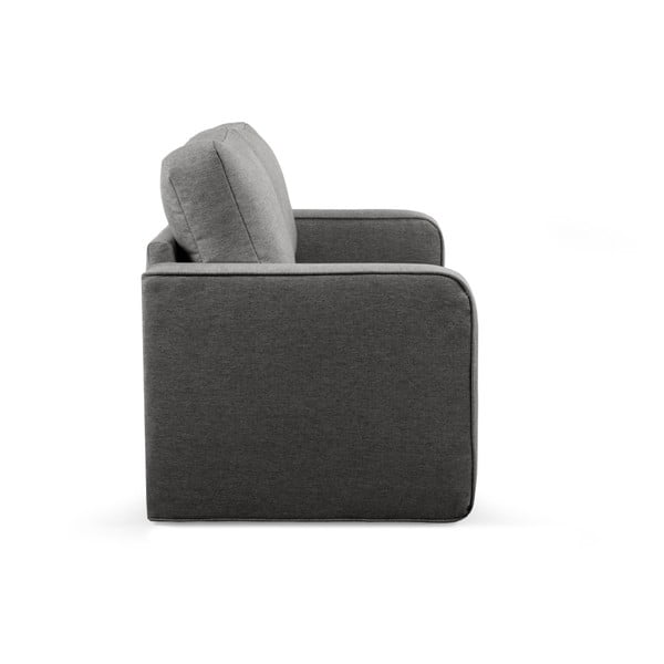 Sivá rozkladacia pohovka 160 cm Come – Bobochic Paris-image-4