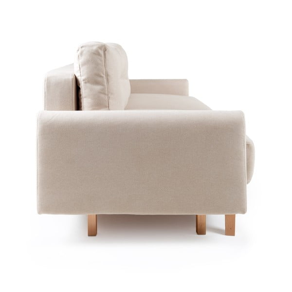 Béžová rozkladacia pohovka Bonami Selection Pop-image-3