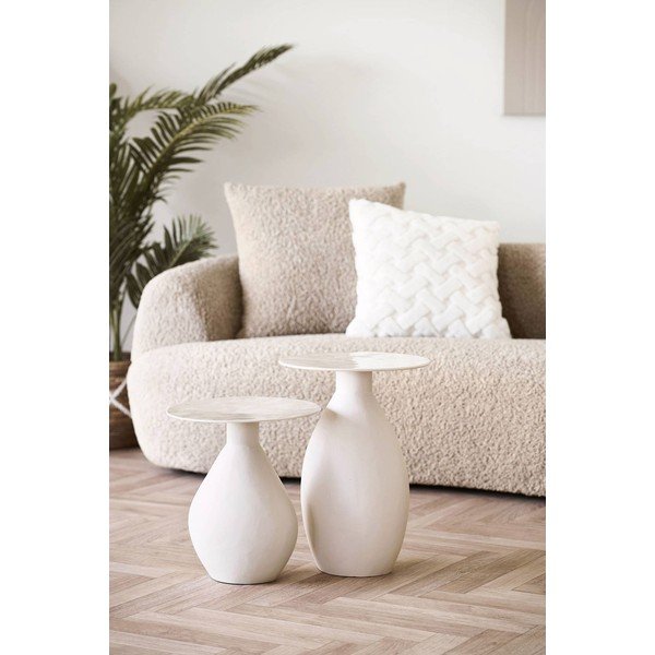 Okrúhly odkladací stolík ø 36 cm Calais – House Nordic-image-3