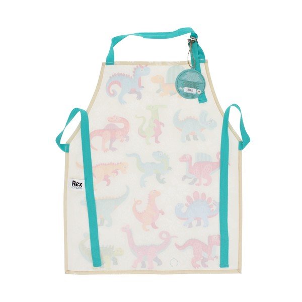 Bavlnená detská zástera Baby Dinos – Rex London-image-2