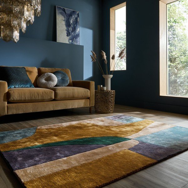 Ručne tkaný koberec z viskózy 200x290 cm Polaris – Flair Rugs-image-1
