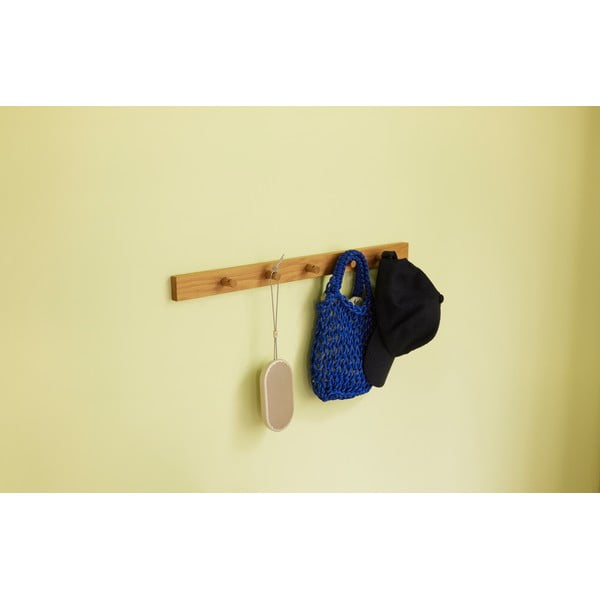 Nástenný vešiak v dekore duba v prírodnej farbe 60 cm Cosplay – Hübsch-image-2