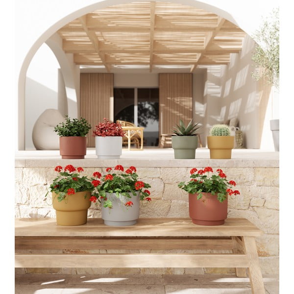 Keramický ručne vyrobený kvetináč ø 20 cm Echo – Artevasi-image-2