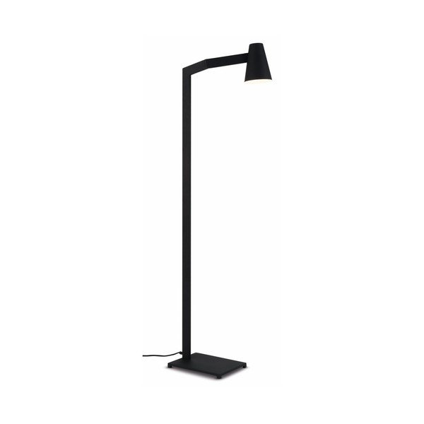 Čierna stojacia lampa s kovovým tienidlom (výška 143 cm) Biarritz – it's about RoMi-image-1