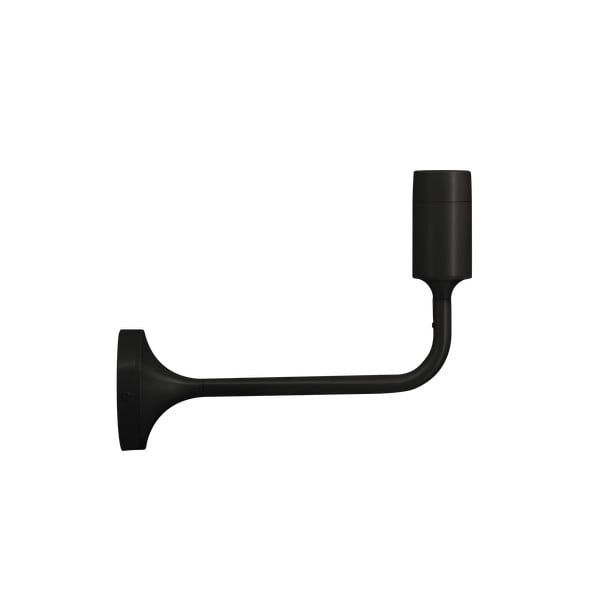 Čierne kovové nástenné svietidlo bez tienidla Santé – UMAGE-image-2