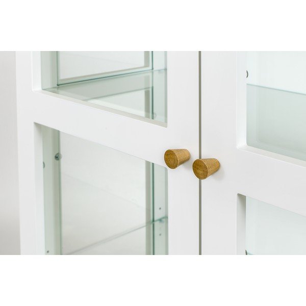 Biela knižnica/vitrína Woodman AbbeyWood-image-1