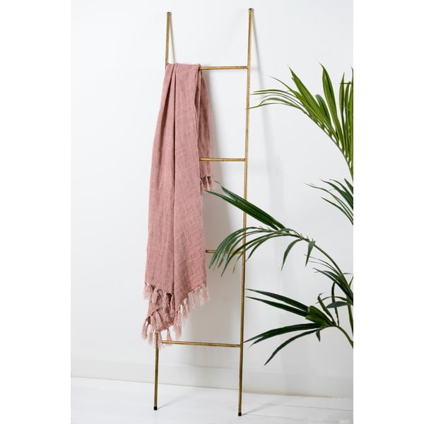 Kovový dekoratívny rebrík v bronzovej farbe Siem - Light & Living-image-1