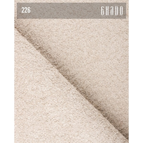 Béžová rozkladacia rohová pohovka s úložným priestorom (ľavý roh/s leňoškou) Lumine – Ghado-image-4