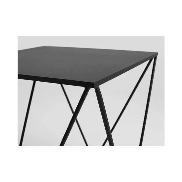 Čierny konferenčný stolík Custom Form Daryl, dĺžka 60 cm-image-4