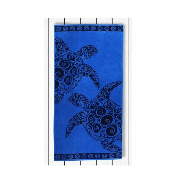Osuška DecoKing Navy Turtle, 90 × 180 cm-image-1