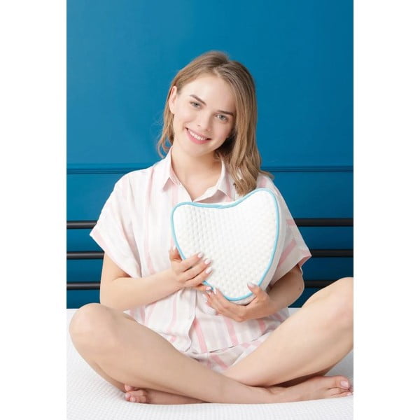 Ergonomický vankúš s výplňou z pamäťovej peny 23x23 cm – Mila Home-image-3