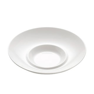 Biely porcelánový tanier na risotto Maxwell & Williams Basic Bistro, ø 26 cm