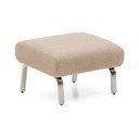 Svetlohnedá ženilková podnožka Amsen – Kave Home