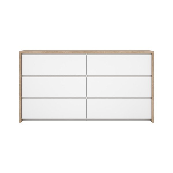 Biela komoda 157x84x48 cm Next – Tvilum-image-4