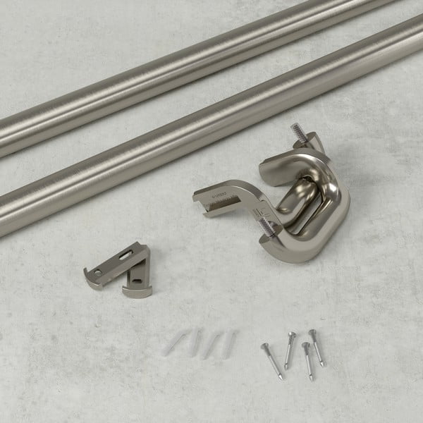 Oceľová roztiahnuteľná garniža 224 - 366 cm Twilight - Umbra-image-4