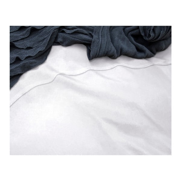 Biele obliečky z mikroperkálu na jednolôžko Sleeptime Monte Carlo, 140 × 200 cm-image-3