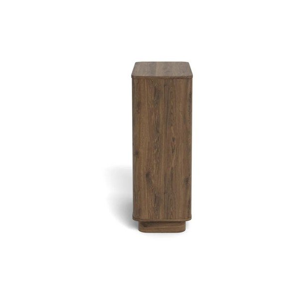 Komoda v dekore duba v tmavo prírodnej farbe 90x107x40 cm Atmore – Actona-image-3