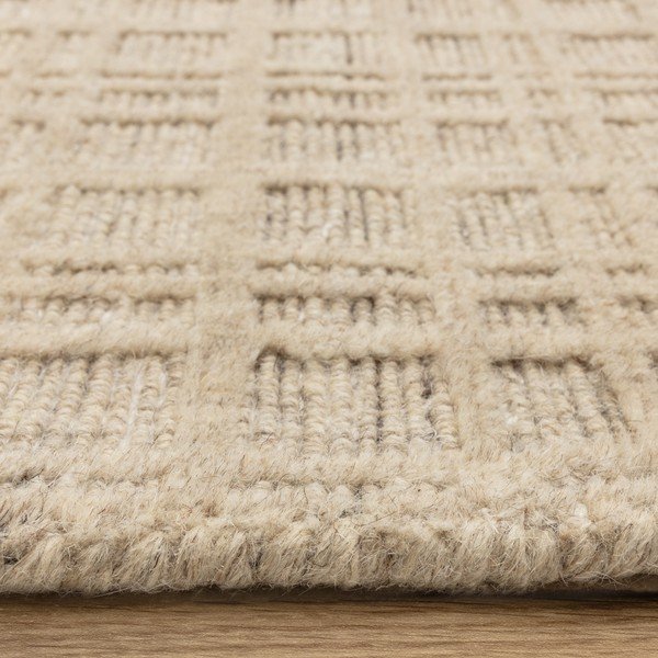 Krémový ručne tkaný koberec s prímesou vlny 200x290 cm Thatch Sand – Asiatic Carpets-image-4