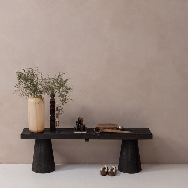 Tmavohnedá lavica Clyde – WOOOD-image-3