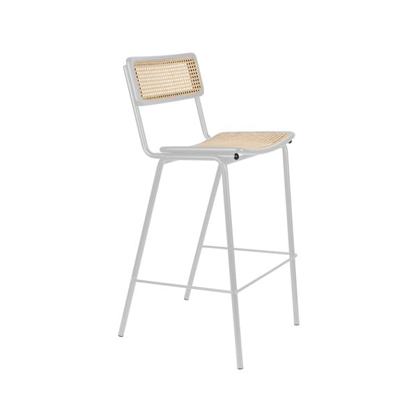 Sivé ratanové barové stoličky v súprave 2 ks 106 cm Jort - Zuiver