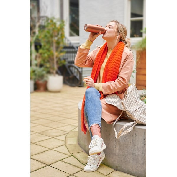 Tmavosivá fľaša z nehrdzavejúcej ocele 500 ml Titanium – Mepal-image-4